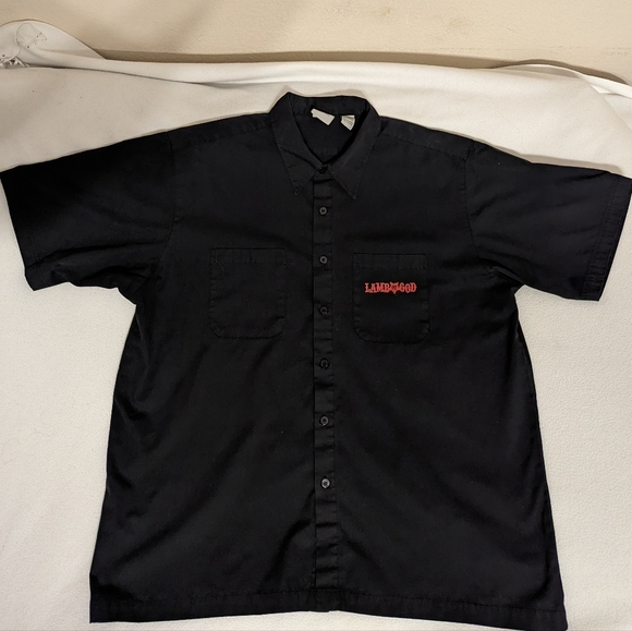 Lamb of God Bullet Bird (Ashes of the Wake) work shirt black Mens XL (2005) - Picture 3 of 5